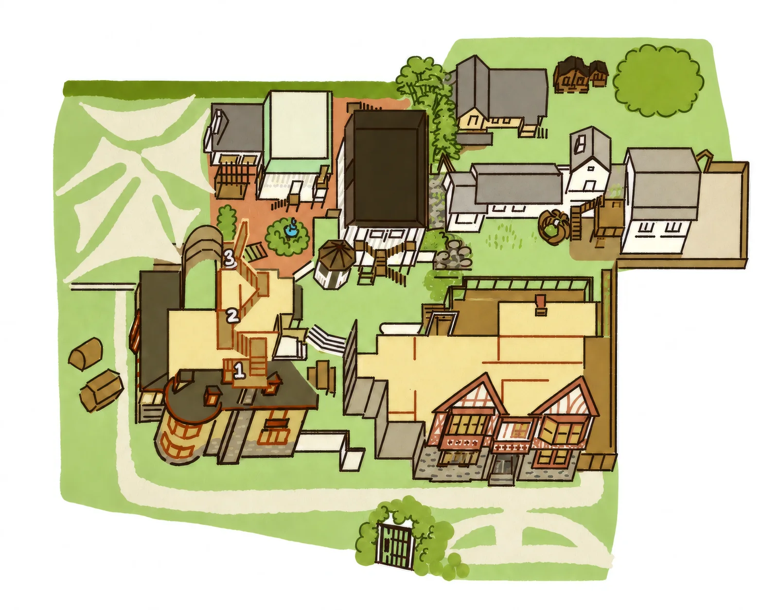 Lighthaven map